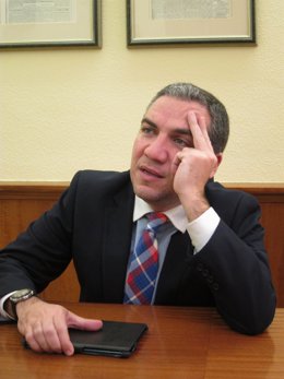 El presidente de la diputación de Málaga y del PP, Elías Bendodo