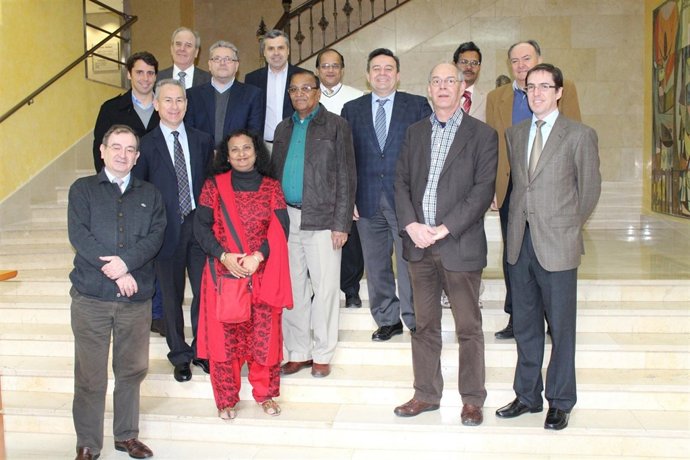La delegación india visita la CHS