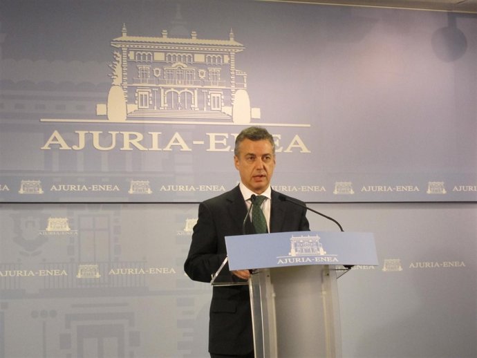 El lehendakari, Iñigo Urkullu