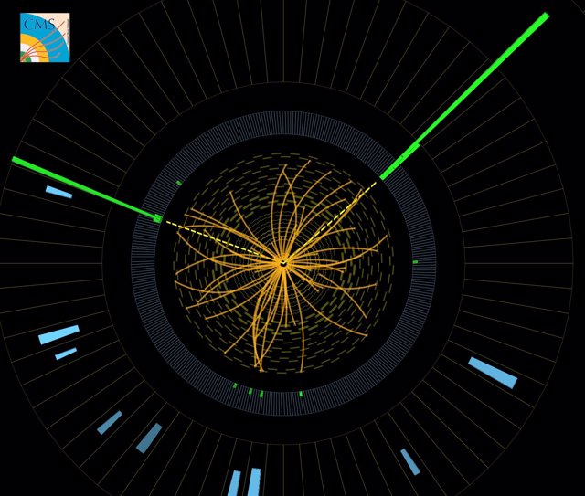 Imagen del Bosón de Higgs