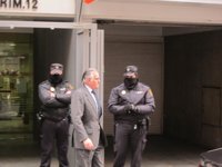 Bárcenas madrugó para fichar por primera vez en la Audiencia Nacional