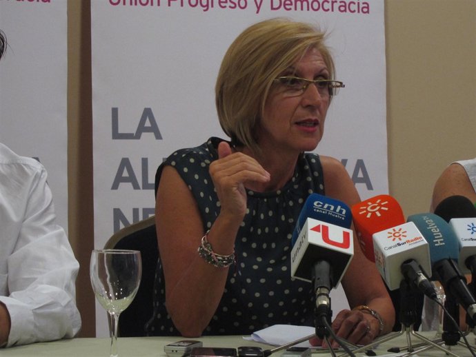 La Candidata De Upyd Al Gobierno, Rosa Díez.