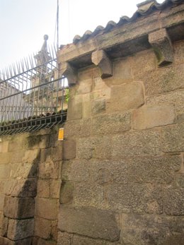 Desperfectos causados por asaltantes en la Catedral de Santiago