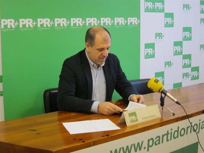 El presidente de PR+ riojanos, Miguel González de Legarra