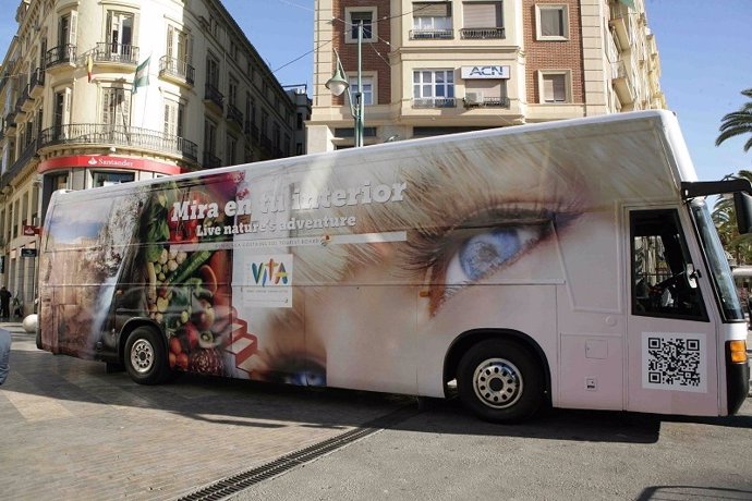 Bus VITA para promocionar turismo de interior Málaga