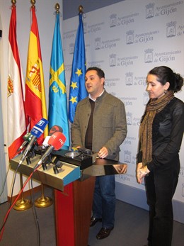 Concejales del PP en Gijón