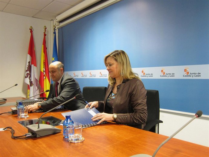 Pilar del Olmo presenta los datos de contabilidad de CyL