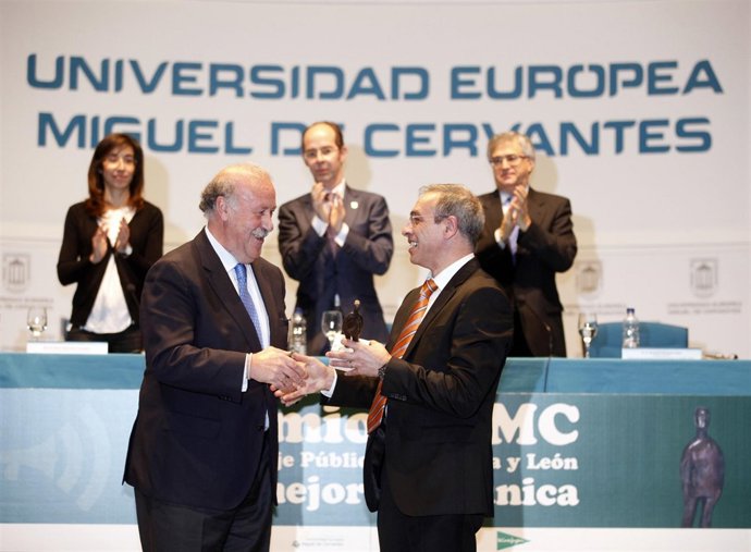 Entrega de Premio a Del Bosque