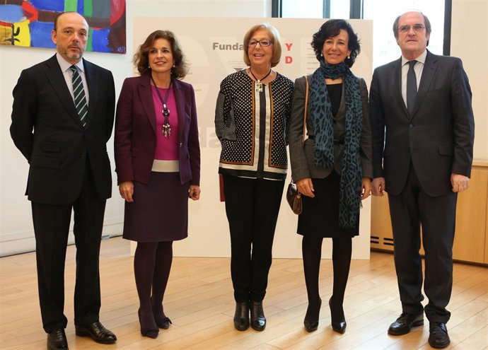 Ana P. Botín y Ana Botella con Fundación CYD