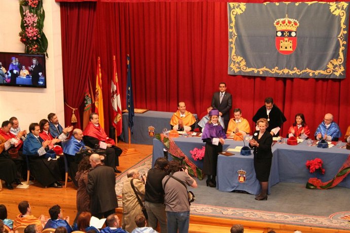 Ceremonia del doctorado honoris causa a Félix Rodríguez de la Fuente