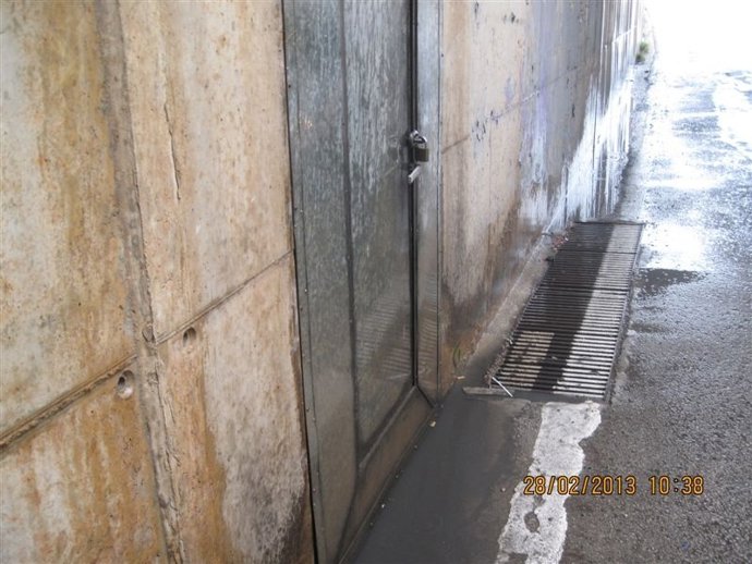 Obras de drenaje en la calle Eusebio Estada de Palma