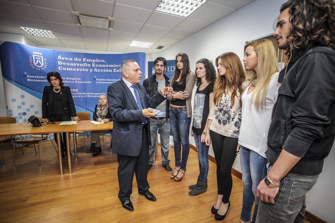 Efran Median asiste al casting Tenerife Moda