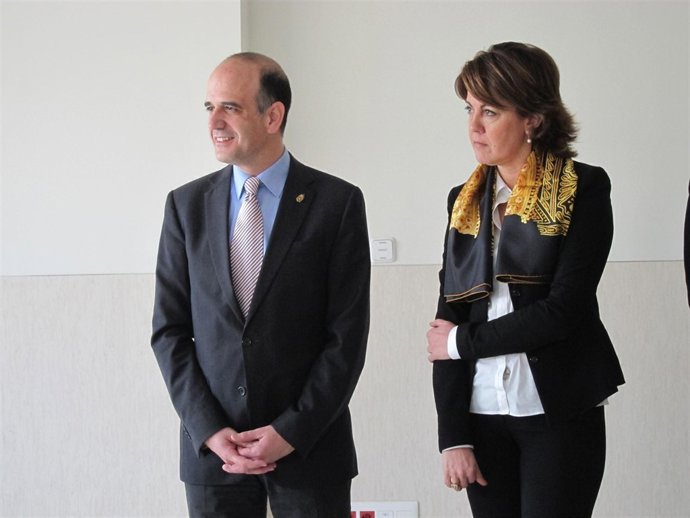 Alberto Catalán y Yolanda Barcina.