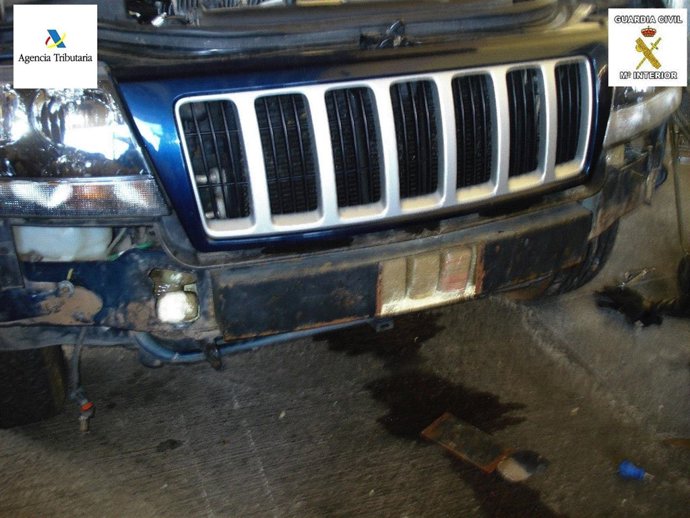 Todoterreno con hachís en su interior registrado en Melilla 