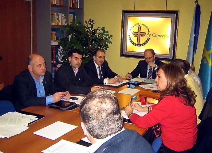 Imagen de la ejecutiva de la FACC celebrada este viernes.