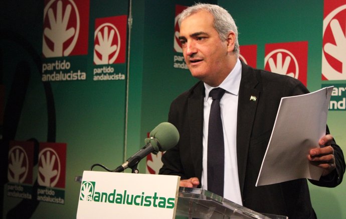 El secretario general del PA, Antonio Jesús Ruiz