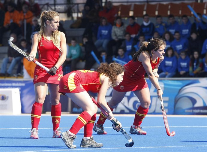 La selección española femenina de hockey sobre hierba