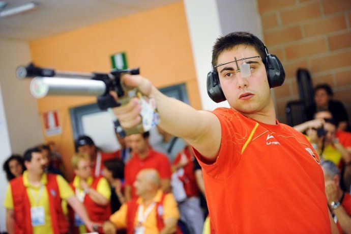 El tirador español Pablo Carrera