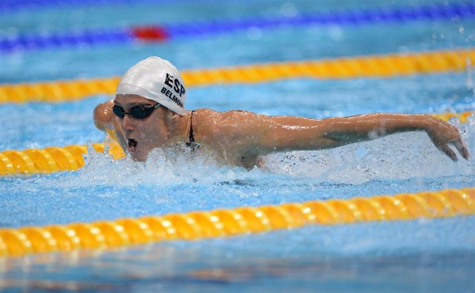 La nadadora española Mireia Belmonte