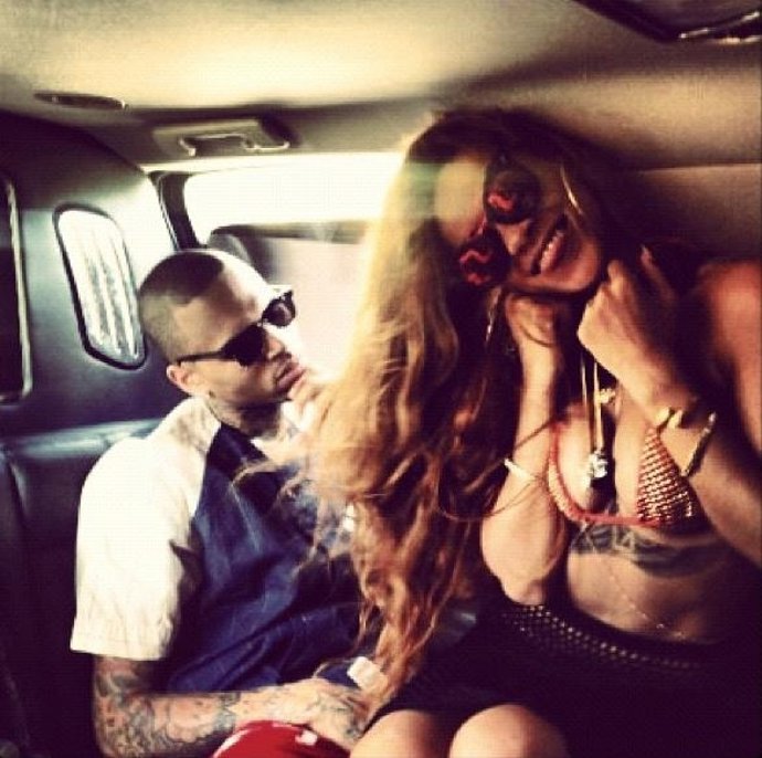 Rihanna y Chris Brown