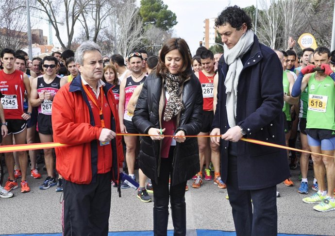 Rosa Romero en la IV carrera urbana de Ciudad Real