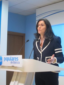 Paula Prado, en la sede