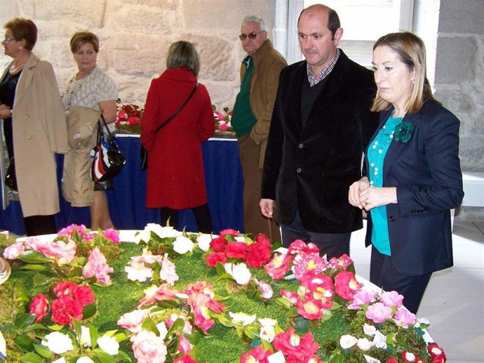 Ana Pastor y Rafael Louzán, en Pontevedra