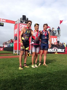 Gómez Noya vence en el 'Fuga de Alcatraz'