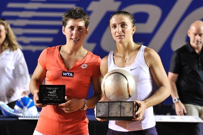 Carla Suárez y Sara Errani