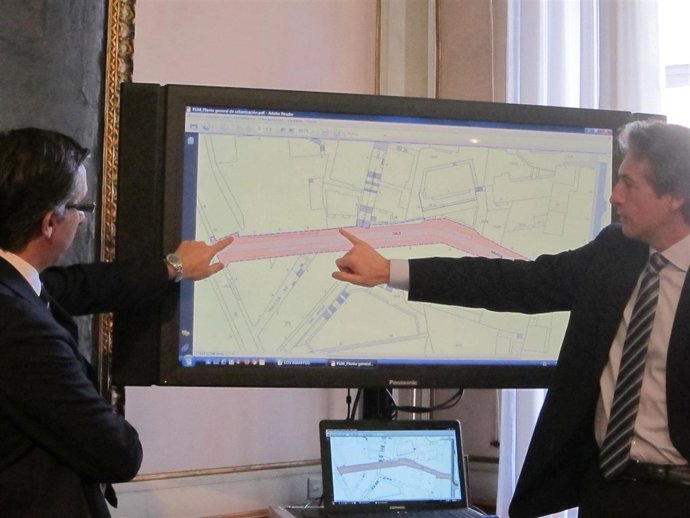 Presentación de la mejora de la calle Los Aguayos, de Santander