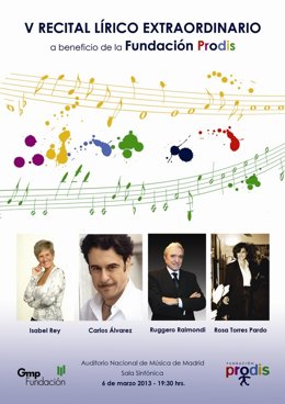 Recital solidario de la Fundación Prodis