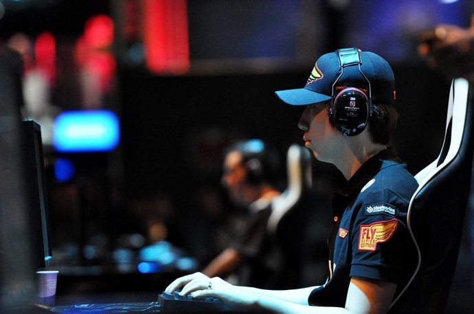 Jugador de videojuegos profesional en la Electronic Sports League