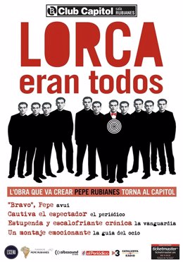 Lorca eran todos, de Pepe Rubianes, vuelve al Teatre Capitol