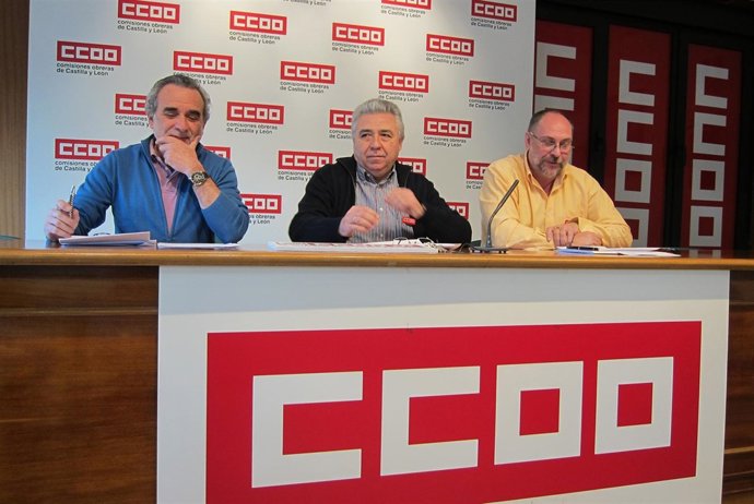 De izq. A drcha., Jaime Redondo, Pablo Vicente y Salvador Escribano