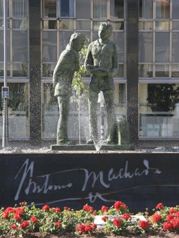 Monumento a Antonio Machado en Soria