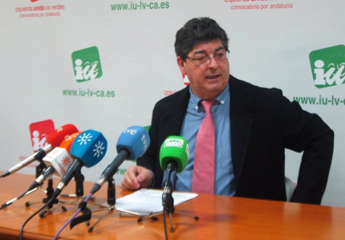 Diego Valderas, hoy en rueda de prensa