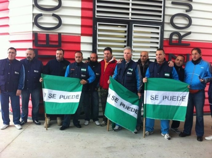 Trabajadores de Roca en Alcalá de Guadaíra en huelga de hambre