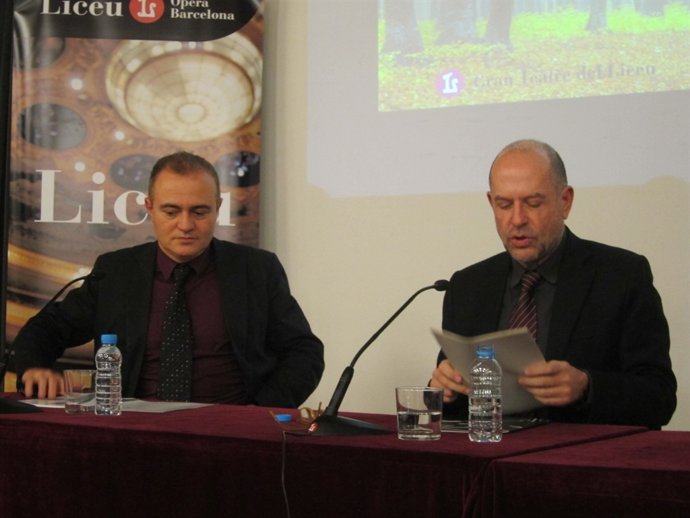 Joan Matabosch y Joan Francesc Marco en el Liceu