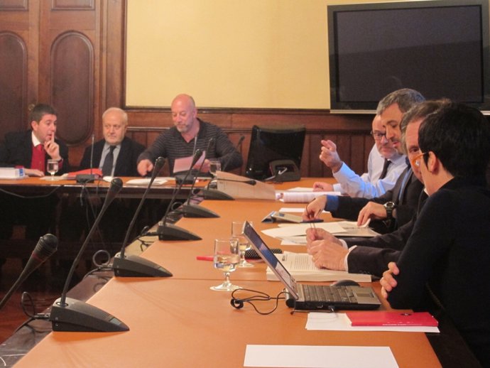 Reunión de la ponencia de la ley electoral