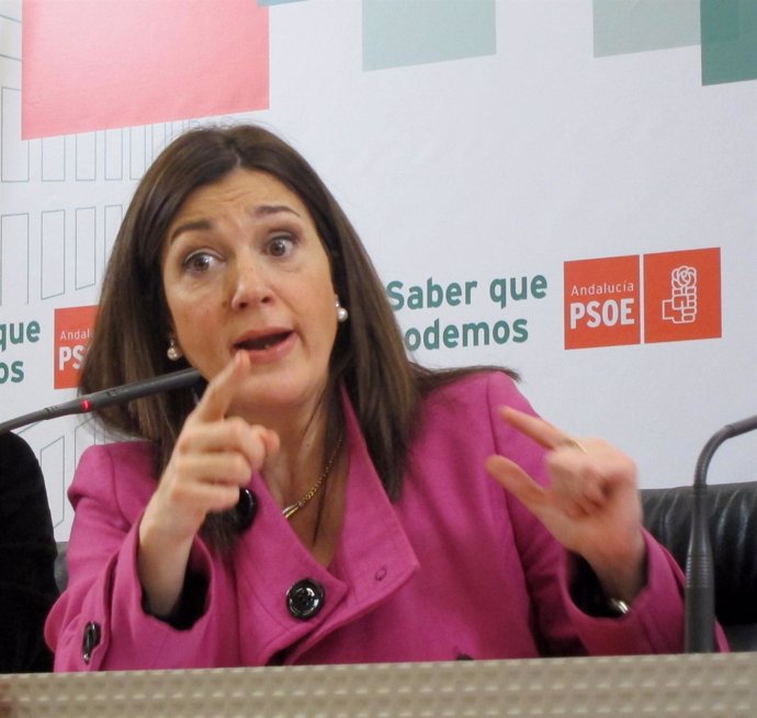 La portavoz del Grupo Socialista en el Congreso, Soraya Rodríguez.