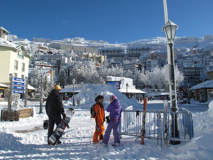 Plaza de Andalucía en Sierra Nevada