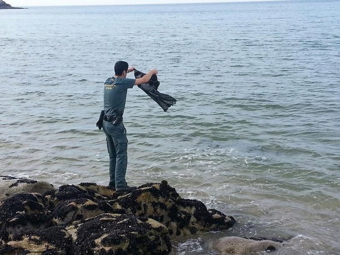 Operativo contra el furtivismo en zona Puerto Exterior de A Coruña