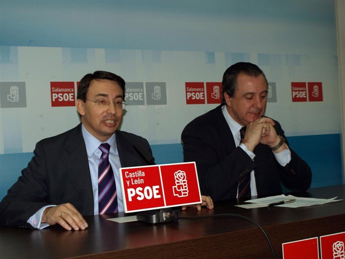Fernando Pablos (izq) junto a su compañero Toribio Rodríguez 