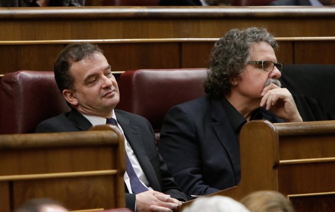 Alfred Bosch y Joan Tardà, diputados de ERC