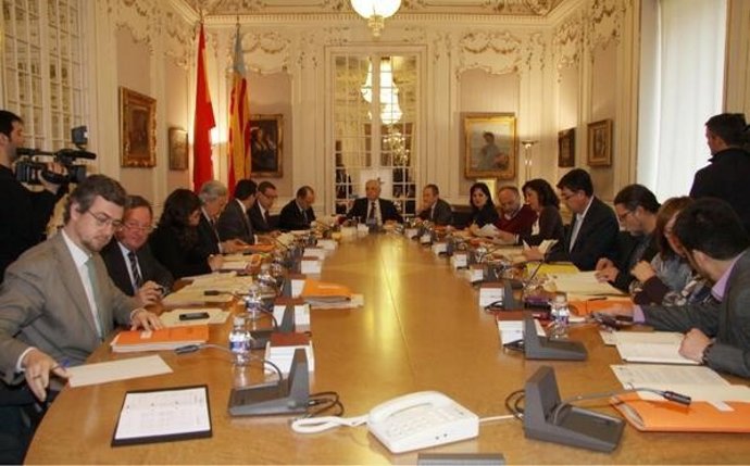 Junta de Portavoces en las Corts Valencianes