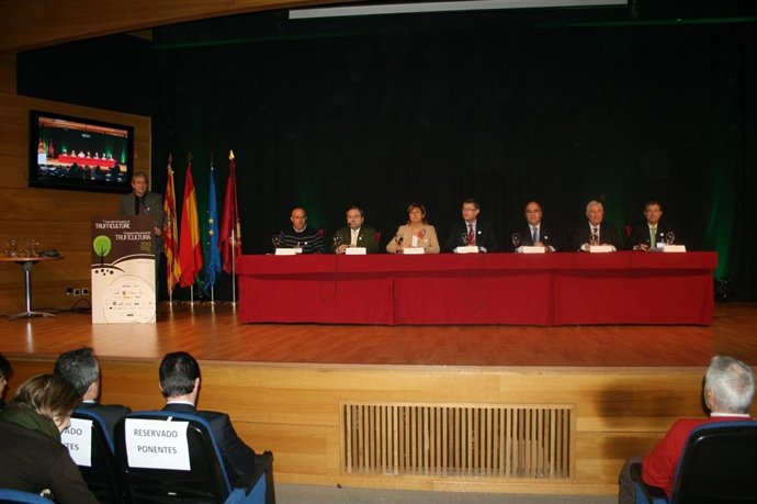 Inauguración del Congreso Truficultura 2013 en Teruel.