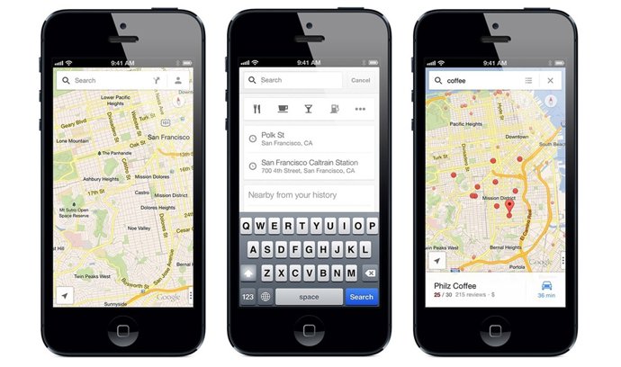 Google Maps para iPhone