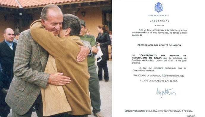 El Rey, presidente de Honor del Campeonato del Mundo de Recorridos de Caza