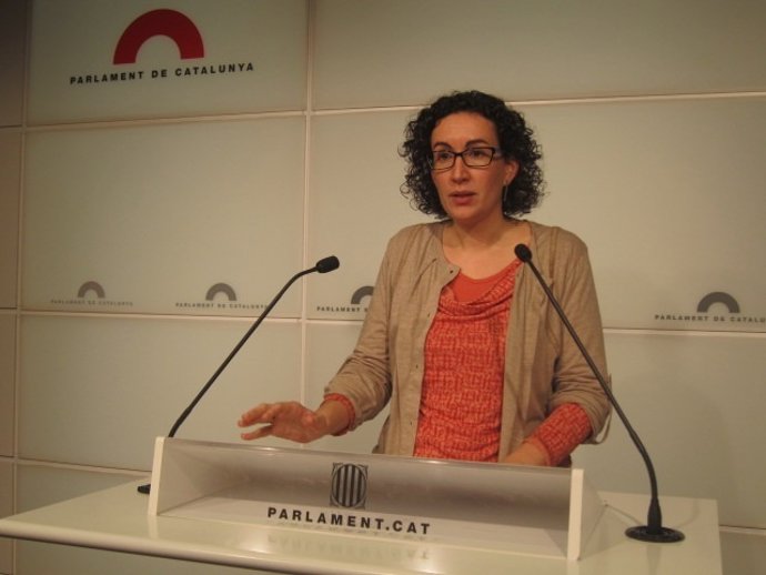 La portavoz de ERC en el Parlament, Marta Rovira