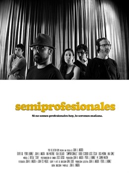 Cartel de 'Semiprofesionales', que abre la XII muestra de Cine Inédito en Jaén.